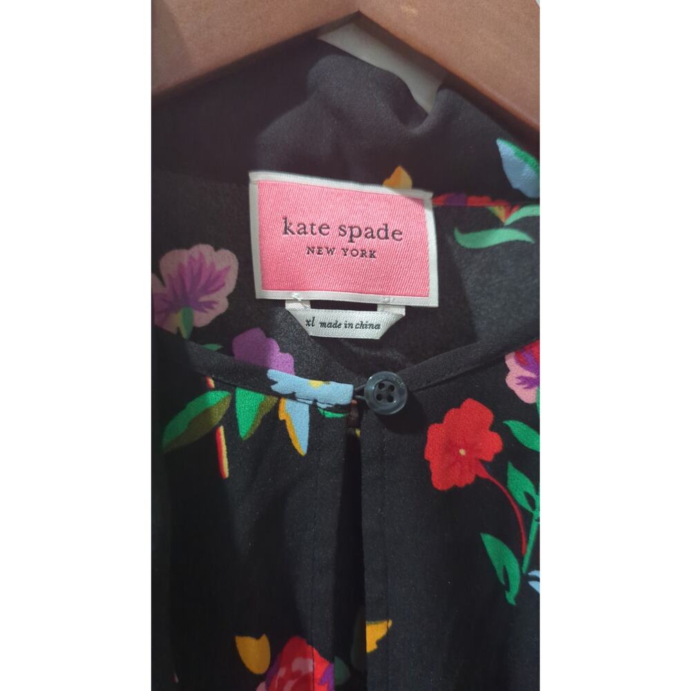 Kate Spade Autumn Floral Dress - Picture 4 of 7